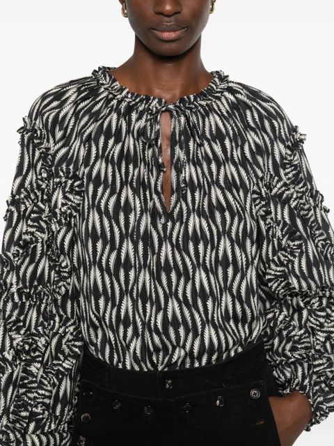 Ulla Johnson Azrou blouse - Black