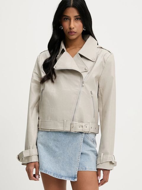 Answear.LAB ramoneska kolor beżowy przejściowa - zdjęcie produktu nr 1