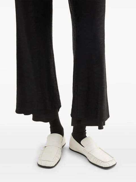 Jil Sander leather loafers - White - zdjęcie produktu nr 2