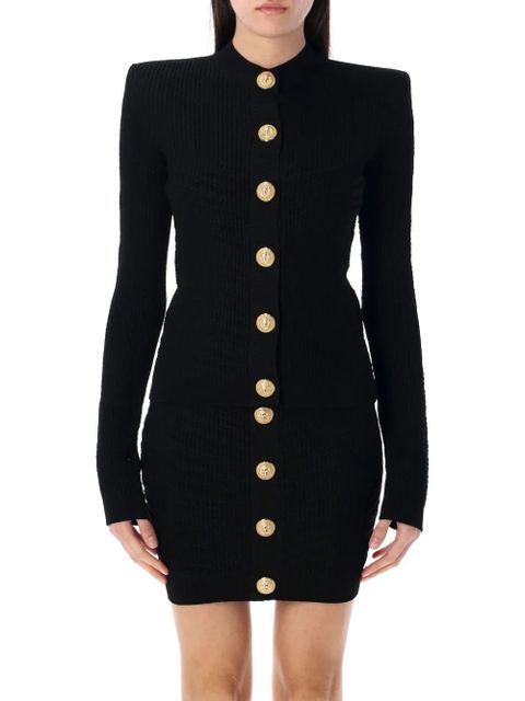 Balmain long sleeve cardigan - Black