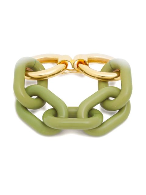 Marni chain plated bracelet - Green