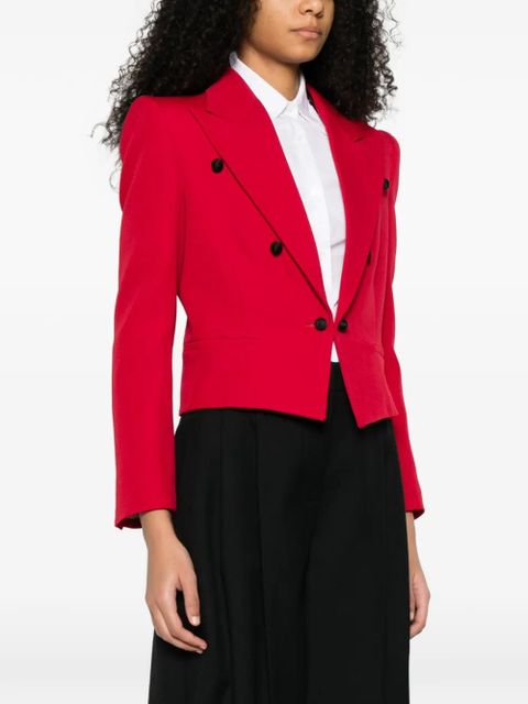 Valentino Garavani buttoned double-breasted blazer - Red