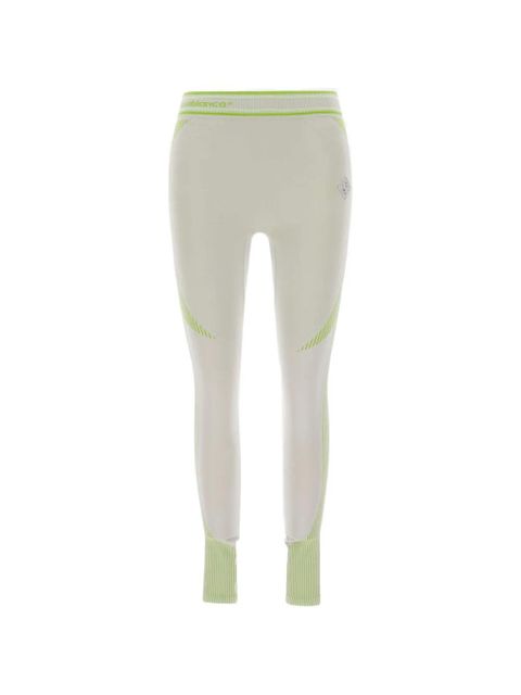 Casablanca logo-patch leggings - Neutrals - zdjęcie produktu nr 1