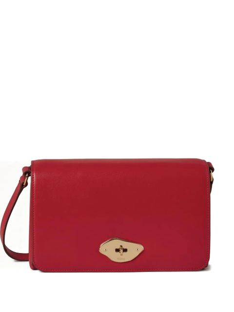 Mulberry leather wallet-on-strap bag - SCARLET RED - zdjęcie produktu nr 1