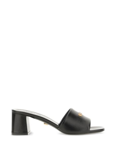 Versace logo-plaque sandals - Black - zdjęcie produktu nr 1