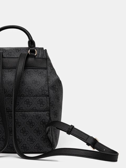 Guess plecak MANHATTAN damski kolor szary mały wzorzysty HWSG71 18310