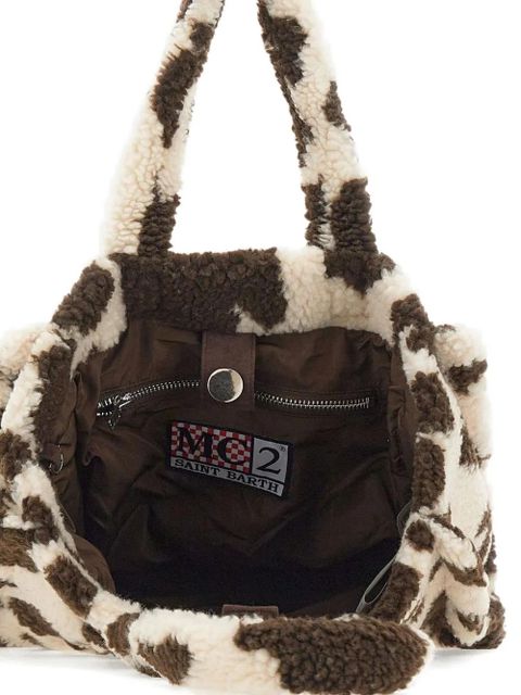 MC2 Saint Barth logo-embroidered tote bag - Neutrals