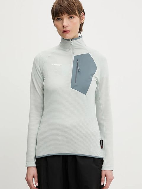 Mammut bluza sportowa Aenergy Light kolor zielony z aplikacją 1014-05531 - zdjęcie produktu nr 1