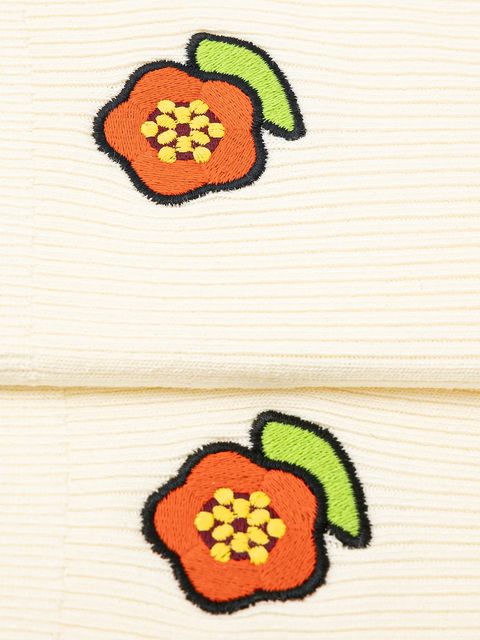 Kenzo skarpetki kolor beżowy FF58SU193KSE.02 - zdjęcie produktu nr 2