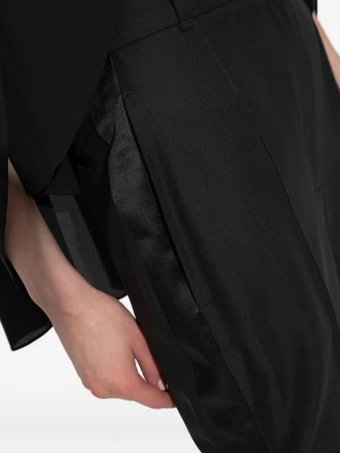 Alexander McQueen high-waisted tailored trousers - Black