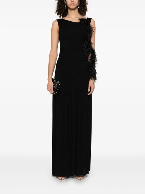 MANURÍ Paulina maxi dress - Black - zdjęcie produktu nr 2