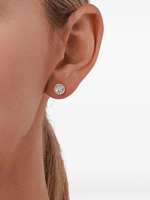 Michael Kors halo-set diamond earrings - Pink - zdjęcie produktu nr 2