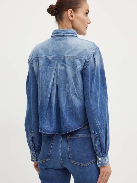 BOSS Orange koszula jeansowa