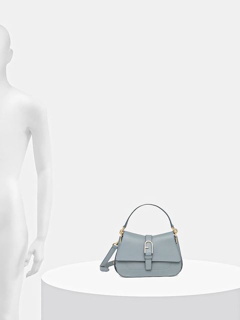 Gianni Chiarini torebka skórzana HELENA ROUND kolor beżowy BS 6037/COMM GRN-NA