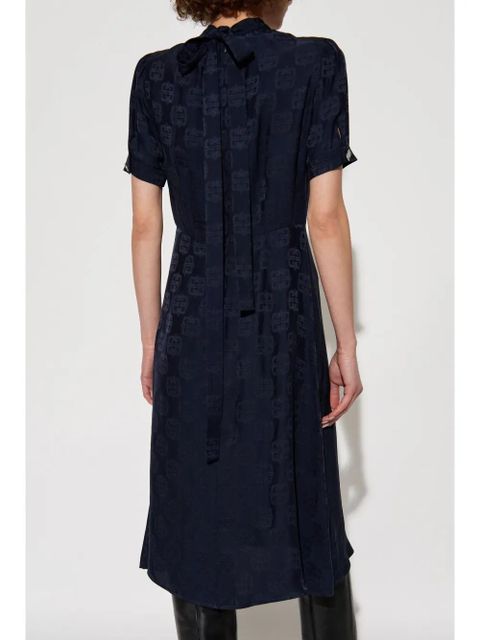 Givenchy 4G jacquard dress - Blue