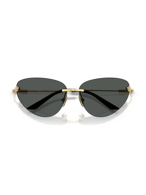 Versace okulary przeciwsłoneczne damskie kolor złoty 0VE2281