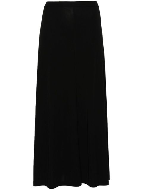TOTEME high-waisted midi skirt - Black - zdjęcie produktu nr 1