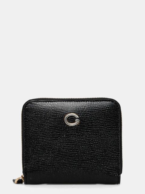 Guess portfel skórzany damski kolor czarny RW1761 P5201