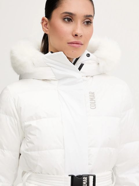 Colmar kurtka narciarska puchowa kolor biały 2819E.8YS