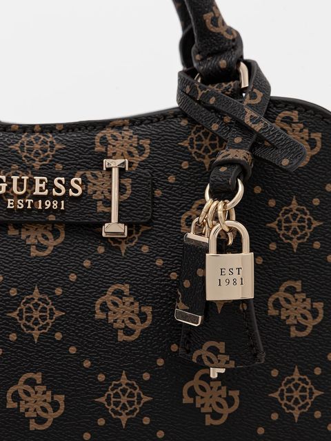 Guess torebka SILIA kolor brązowy HWGP98 90060