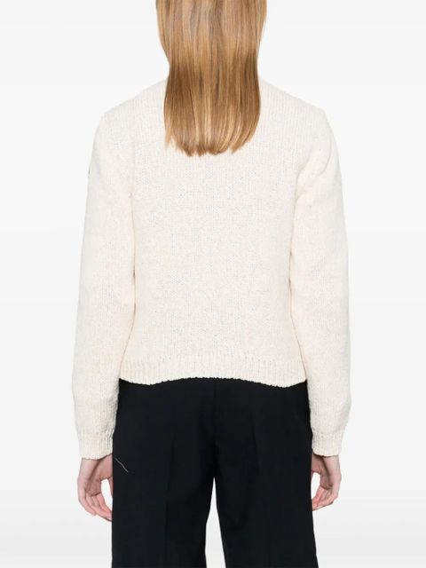 Moncler quilted jacket - Neutrals