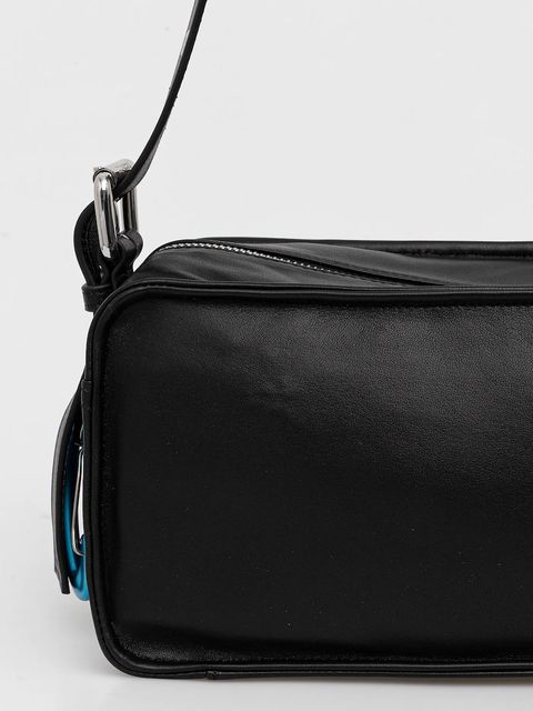 Patrizia Pepe torebka skórzana kolor czarny 2B0148 L113