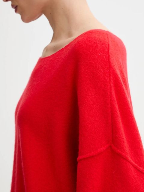 American Vintage sweter z domieszką wełny PULL ML COL BATEAU