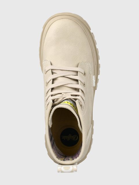 Buffalo workery Aspha RLD damskie kolor beżowy na platformie lekko ocieplone 1622097