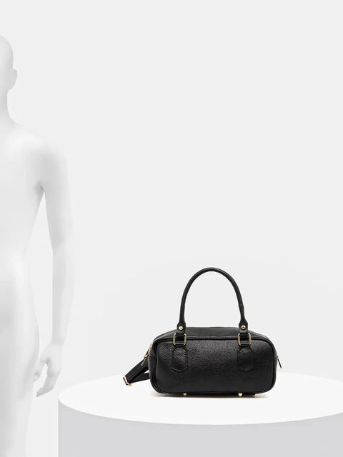 Answear.LAB torebka skórzana kolor czarny