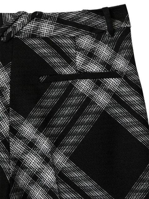 Burberry Vintage Check wool trousers - Black