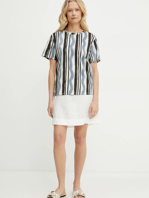 MM by Max Mara spódnica lniana - zdjęcie produktu nr 1