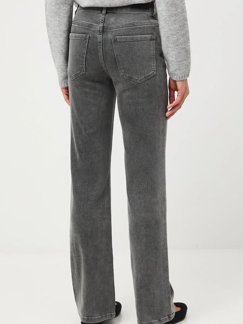 Medicine jeansy damskie kolor szary