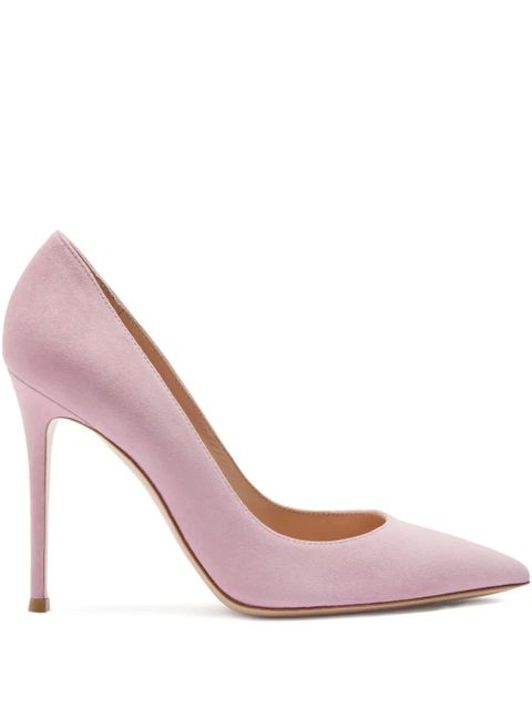 Gianvito Rossi 105mm Gianvito suede pumps - Pink - zdjęcie produktu nr 1