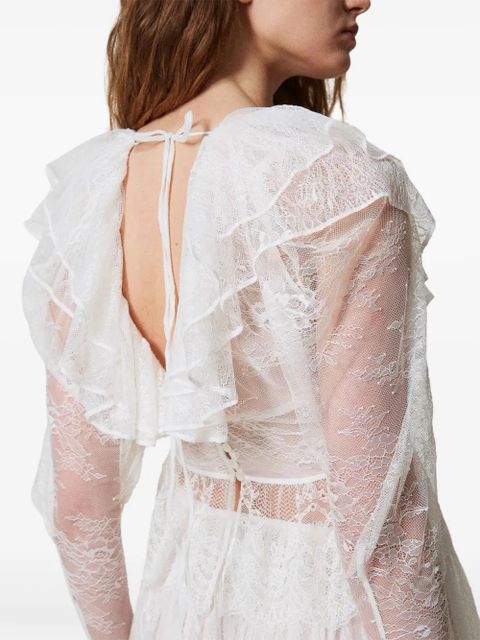 TWINSET woven blouse - 00282 WHITE SNOW