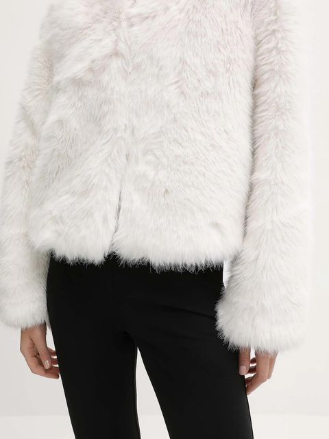 Blugirl Blumarine kurtka kolor beżowy przejściowa RF5212.E1088