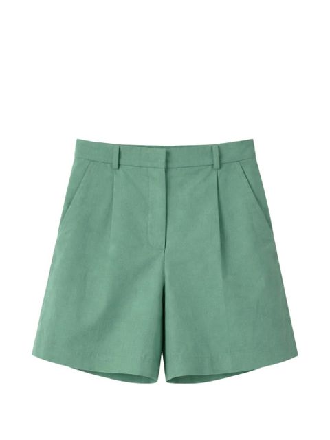 Weekend Max Mara pleated tailored shorts - Green - zdjęcie produktu nr 1
