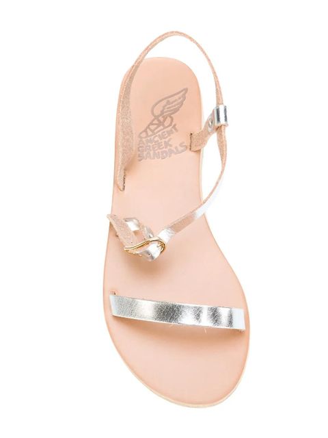 Ancient Greek Sandals Niove flat sandals - Metallic