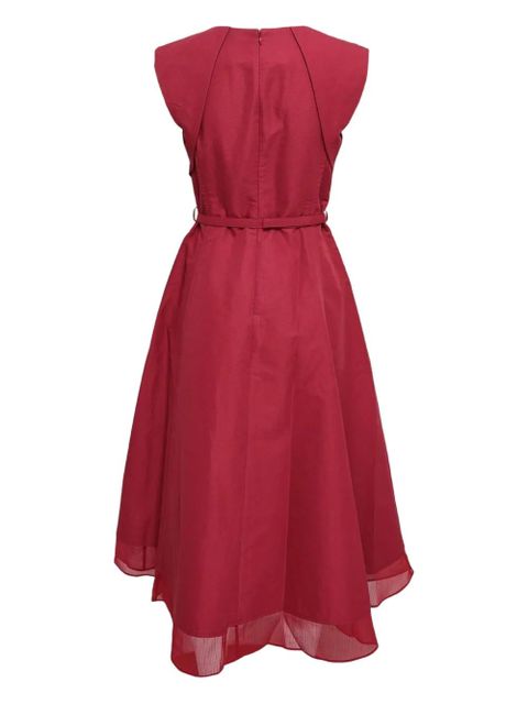3.1 Phillip Lim bow belted midi dress - Red - zdjęcie produktu nr 2