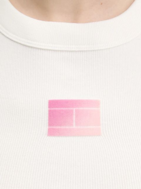 Tommy Jeans top kolor biały DW0DW20920