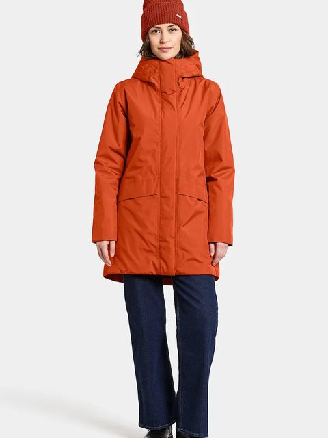 Didriksons kurtka CAJSA kolor pomarańczowy zimowa 505938