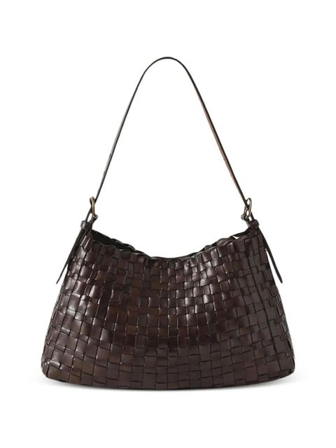 DRAGON DIFFUSION Hobo Salvage woven-design shoulder bag - Brown - zdjęcie produktu nr 1