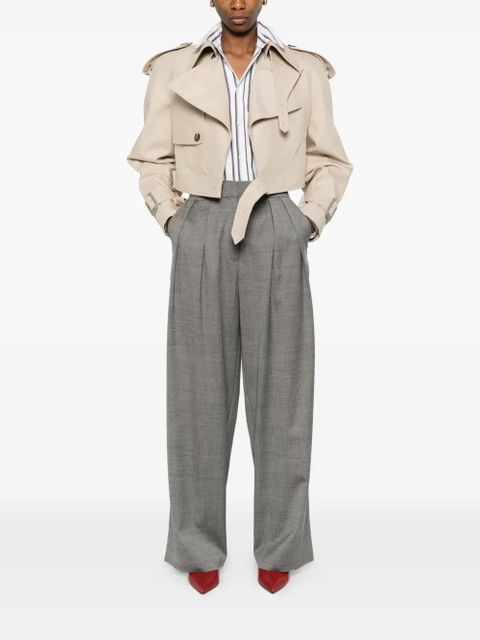 The Frankie Shop pleated straight trousers - Grey - zdjęcie produktu nr 2