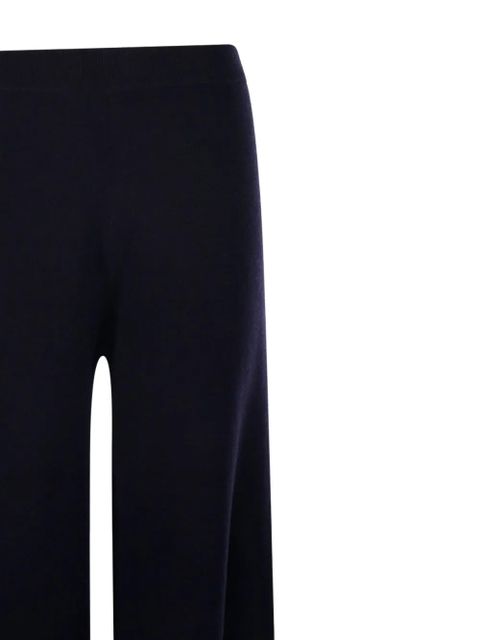 Max Mara flat-front straight trousers - Blue