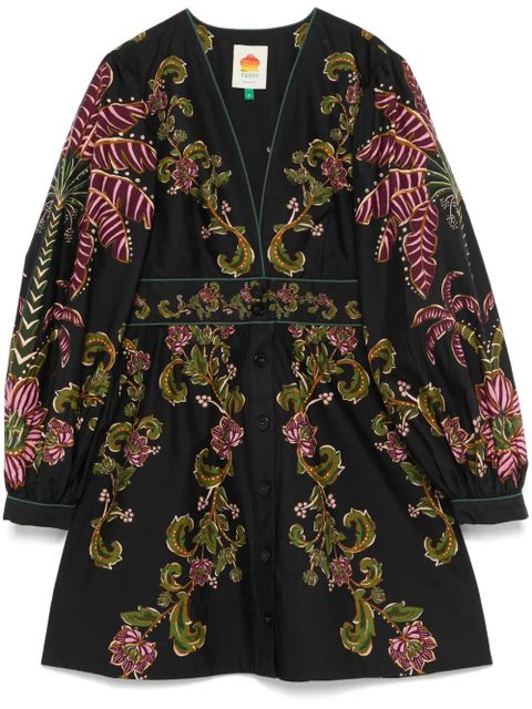 FARM Rio Ravenala mini dress - Black - zdjęcie produktu nr 1