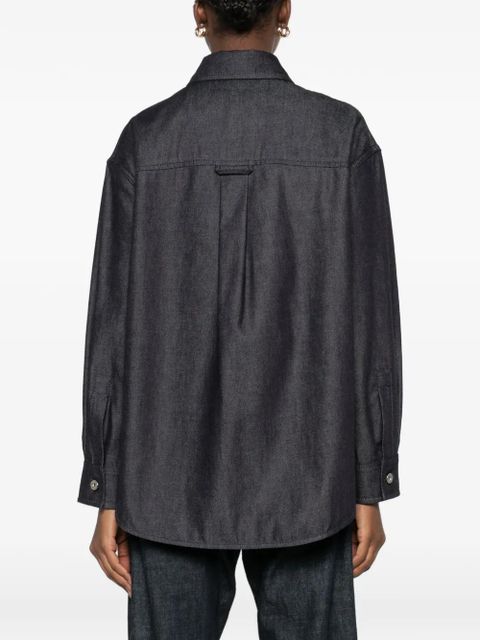 Jil Sander button flap-pocket shirt - Blue