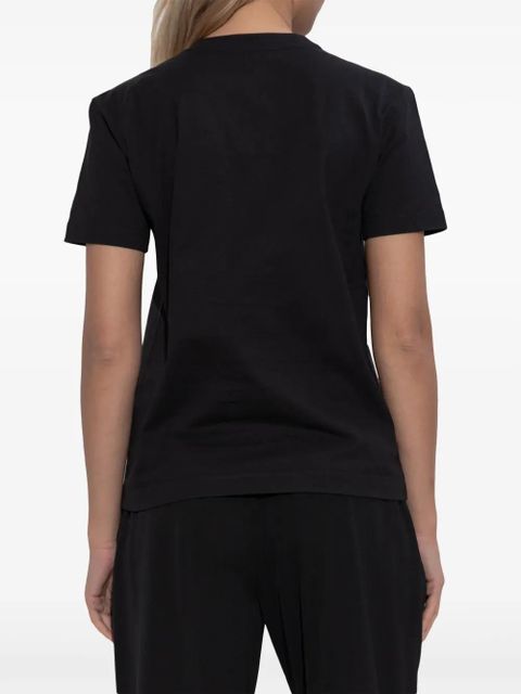 Dolce & Gabbana logo-appliqué T-shirt - Black