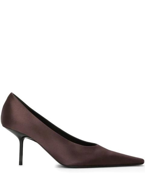 Victoria Beckham 75mm pointed-toe pumps - Brown - zdjęcie produktu nr 1