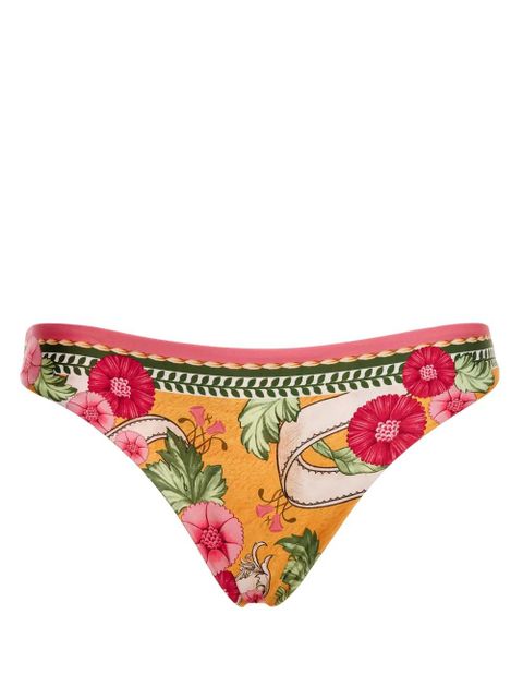 Agua By Agua Bendita Ilu bikini bottom - Yellow - zdjęcie produktu nr 1