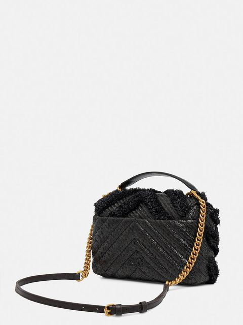 Pinko torebka kolor czarny 100044 A2CD