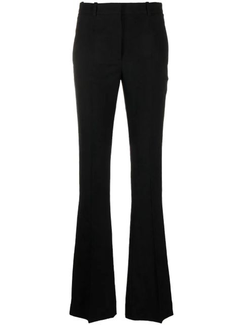 Versace baroque-jacquard flared trousers - Black - zdjęcie produktu nr 1